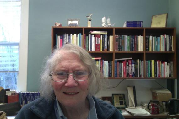 Professor Anne Greenbaum in her office